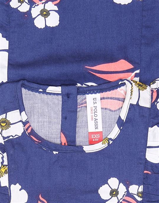 U.S. Polo Assn. Girls Blue Top